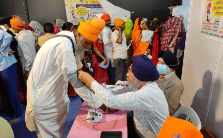 स्वास्थ्य शिविर के पहले ही दिन 5,249 मरीजों ने लिया लाभ
