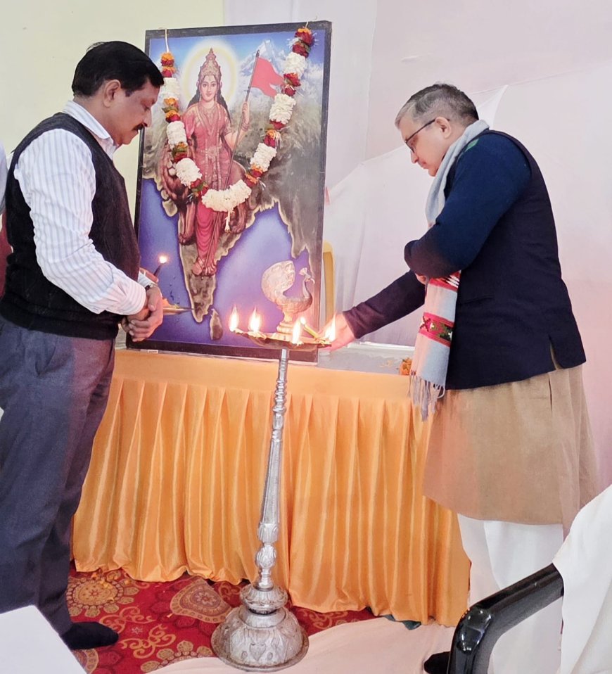 राष्ट्र की सांस्कृतिक चेतना को जीवित रखने का दायित्व पूरे समाज का है – नरेन्द्र ठाकुर  जी