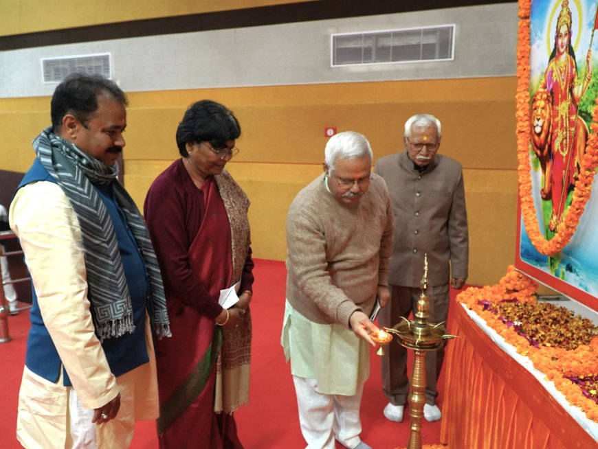 आयुर्वेद, विज्ञान और योग जैसी भारतीय परंपराएँ मानव सभ्यता की सबसे प्राचीन धरोहर हैं – सुनील आंबेकर जी