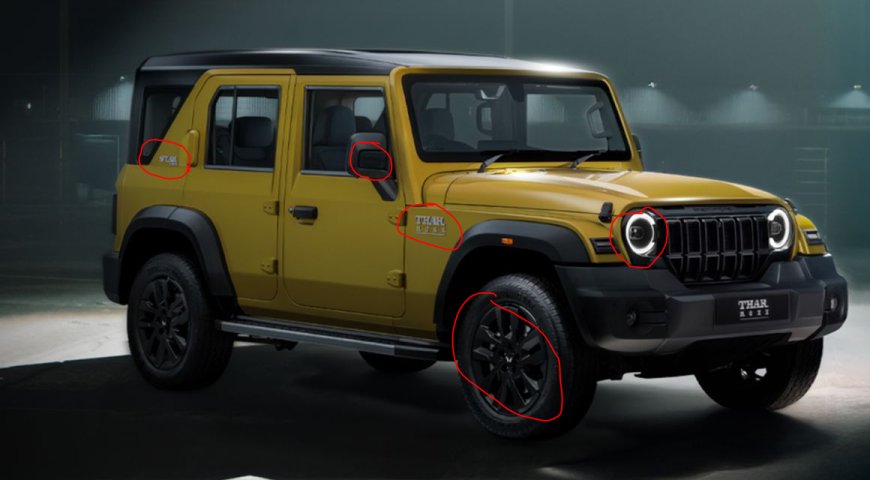 Mahindra Thar Roxx Star Edition लॉन्च: कीमत, फीचर्स, कलर ऑप्शन और पूरी डिटेल