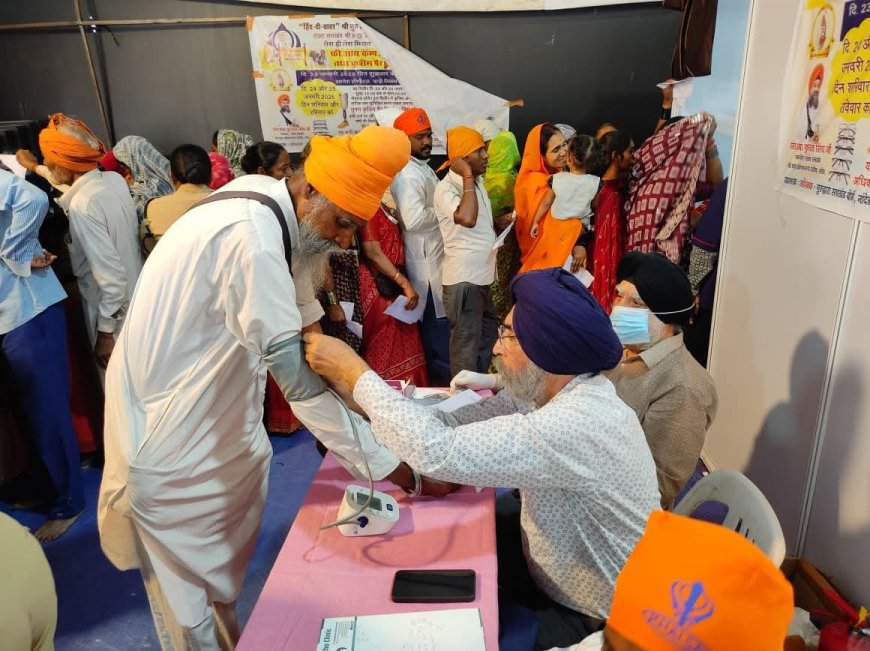 स्वास्थ्य शिविर के पहले ही दिन 5,249 मरीजों ने लिया लाभ