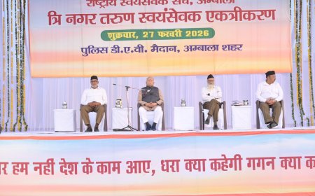 सौ वर्षों की यात्रा में संघ की दशा बदली है, दिशा नहीं – डॉ. मोहन भागवत जी