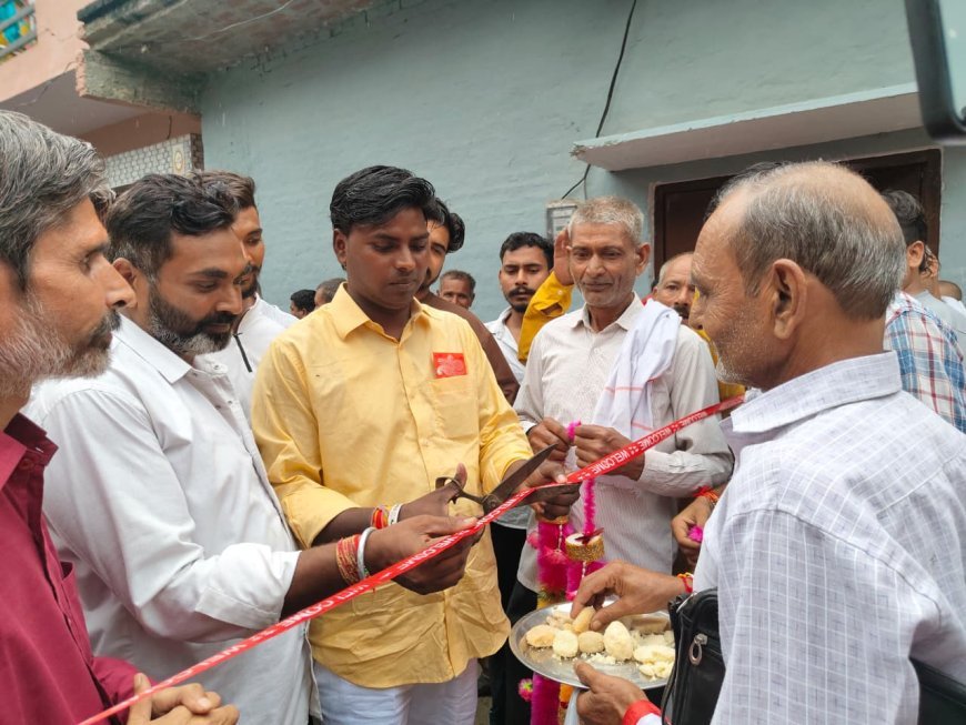 पहाड़पुर में निकली 26वीं श्रीकृष्ण जन्माष्टमी शोभायात्रा